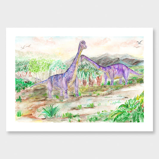 'Brontosaurus' Art Print