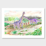 'Brontosaurus' Art Print