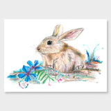 'Bunny' Art Print
