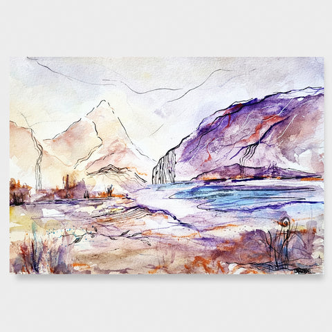 'Falling Water' Original Painting